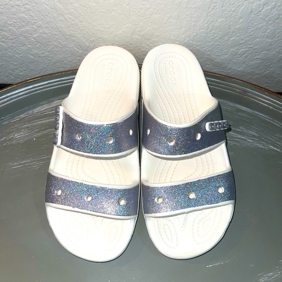 Crocs Sparkly Sandels - Picture 3 of 3
